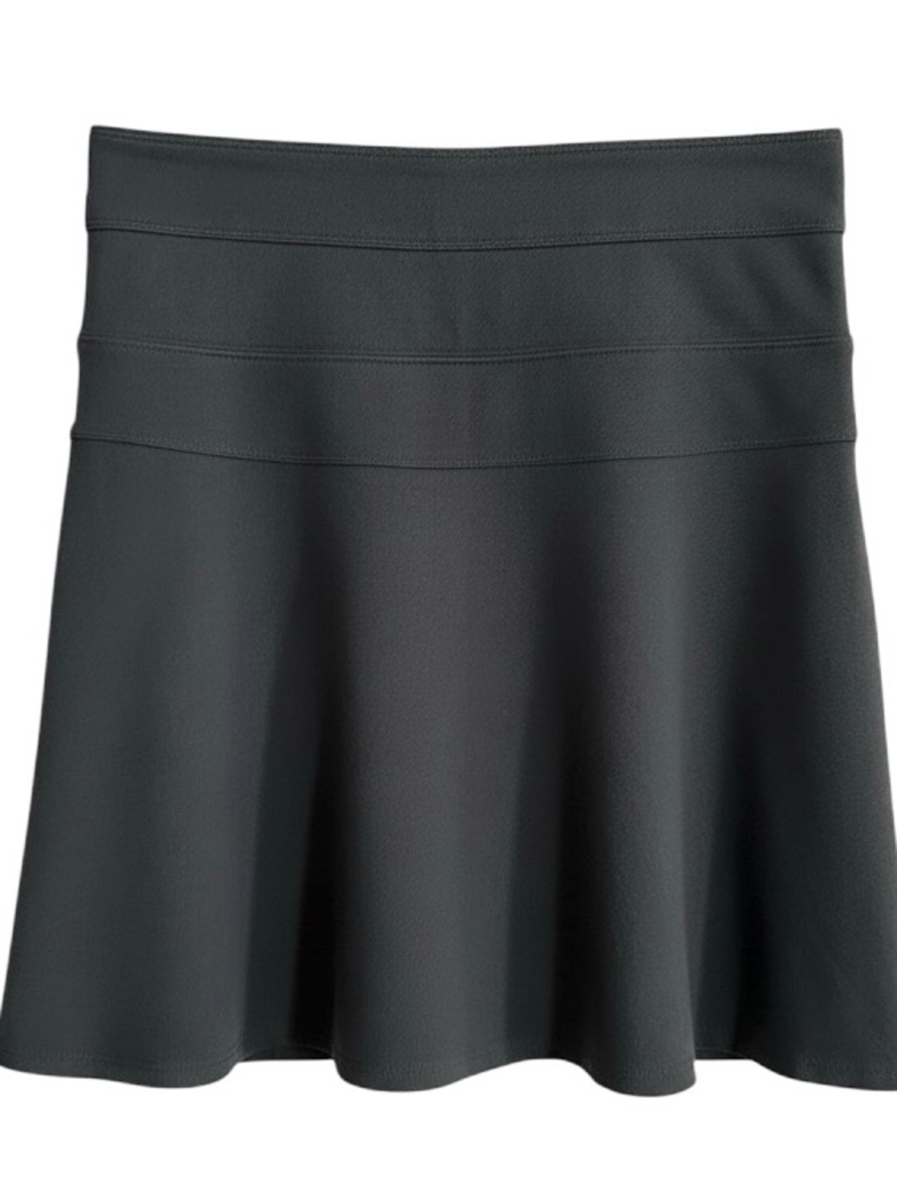 Athleta Dark Gray A-Line Skirt